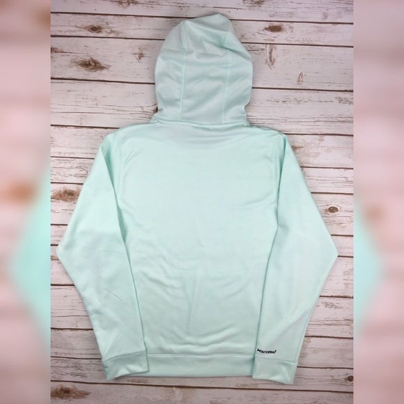 Under Armour Storm Coldgear Hoodie Pullover Blue - Picture 4 of 4